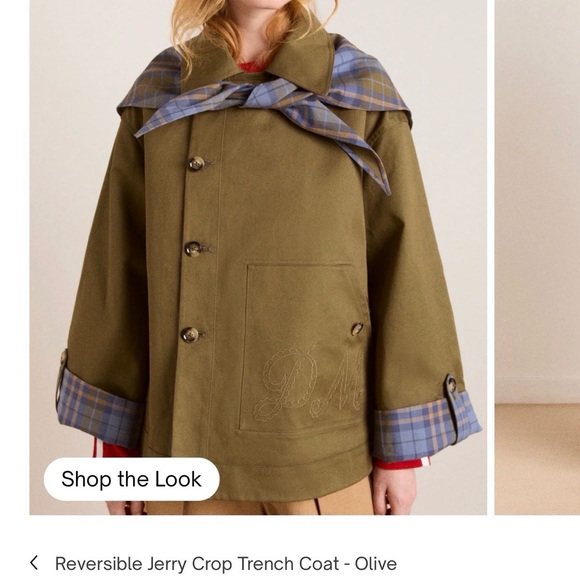 Damson Madder Jackets & Blazers - Damson Madder reversible trench coat